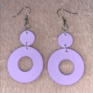 Handmade polymer clay earrings